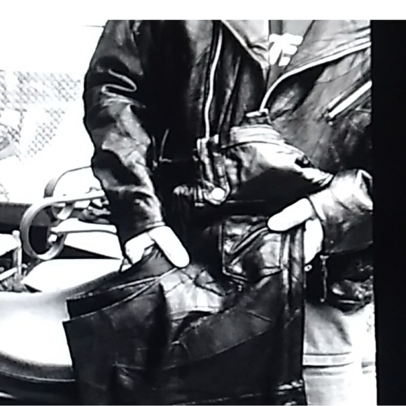 Worthington Red Leather Zip Jacket Size L EPLC - Picture 9 of 16